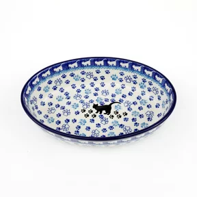 Półmisek owalny 299 24/18,5cm <br> 1771X Czarny kot
